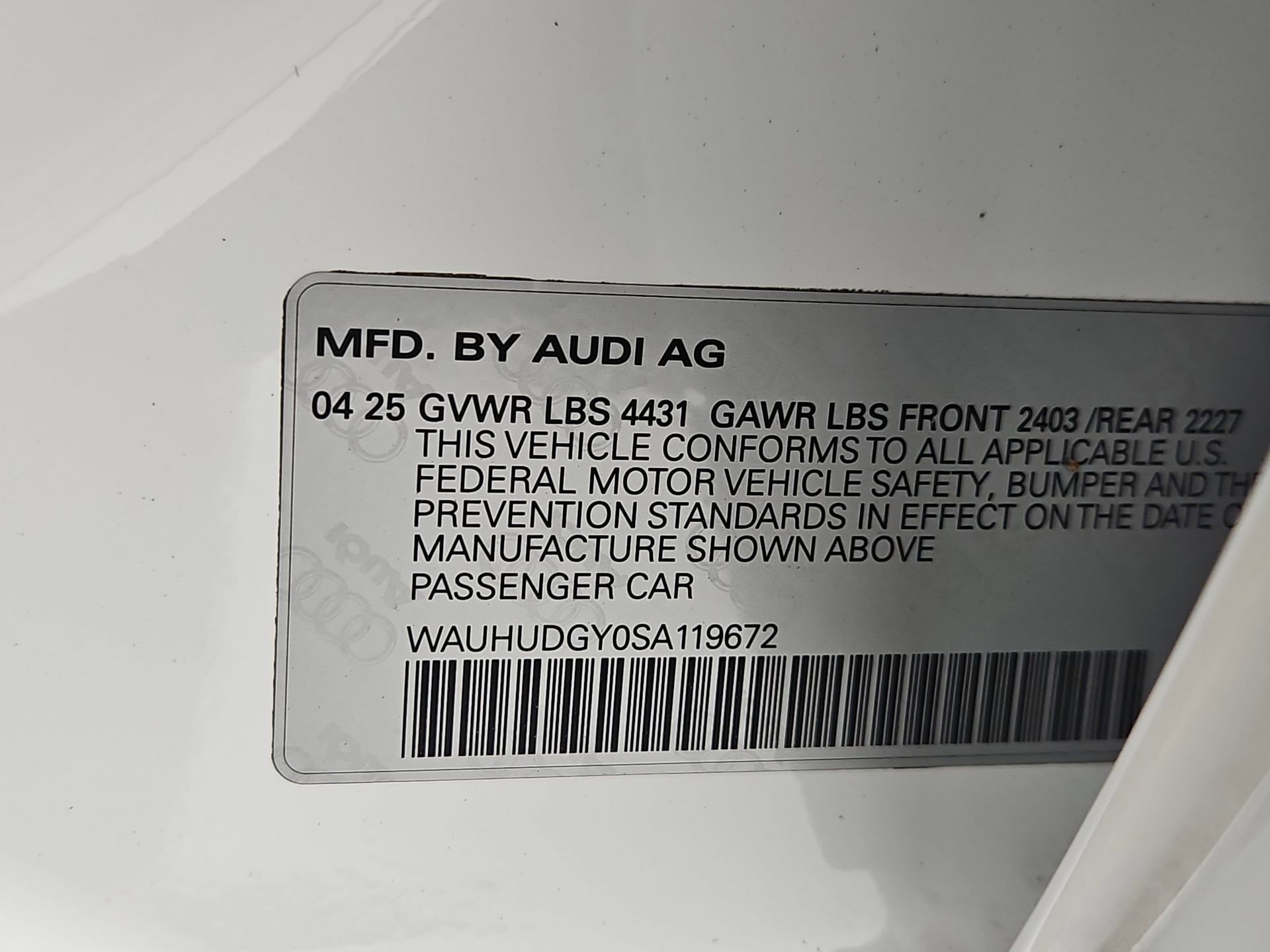 Certified 2025 Audi A3 2.0T Premium Plus w/ Premium Plus Package AWD/4WD image 43