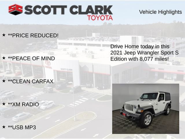 Used 2021 Jeep Wrangler Sport image 8