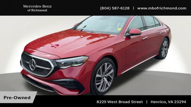 Used 2025 Mercedes-Benz E 350 4MATIC Sedan image 6