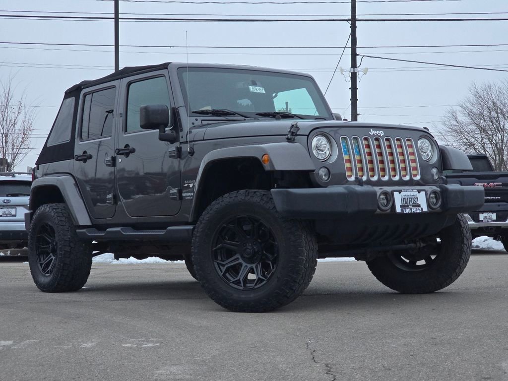 Used 2017 Jeep Wrangler Unlimited Sahara w/ Connectivity Group image 2