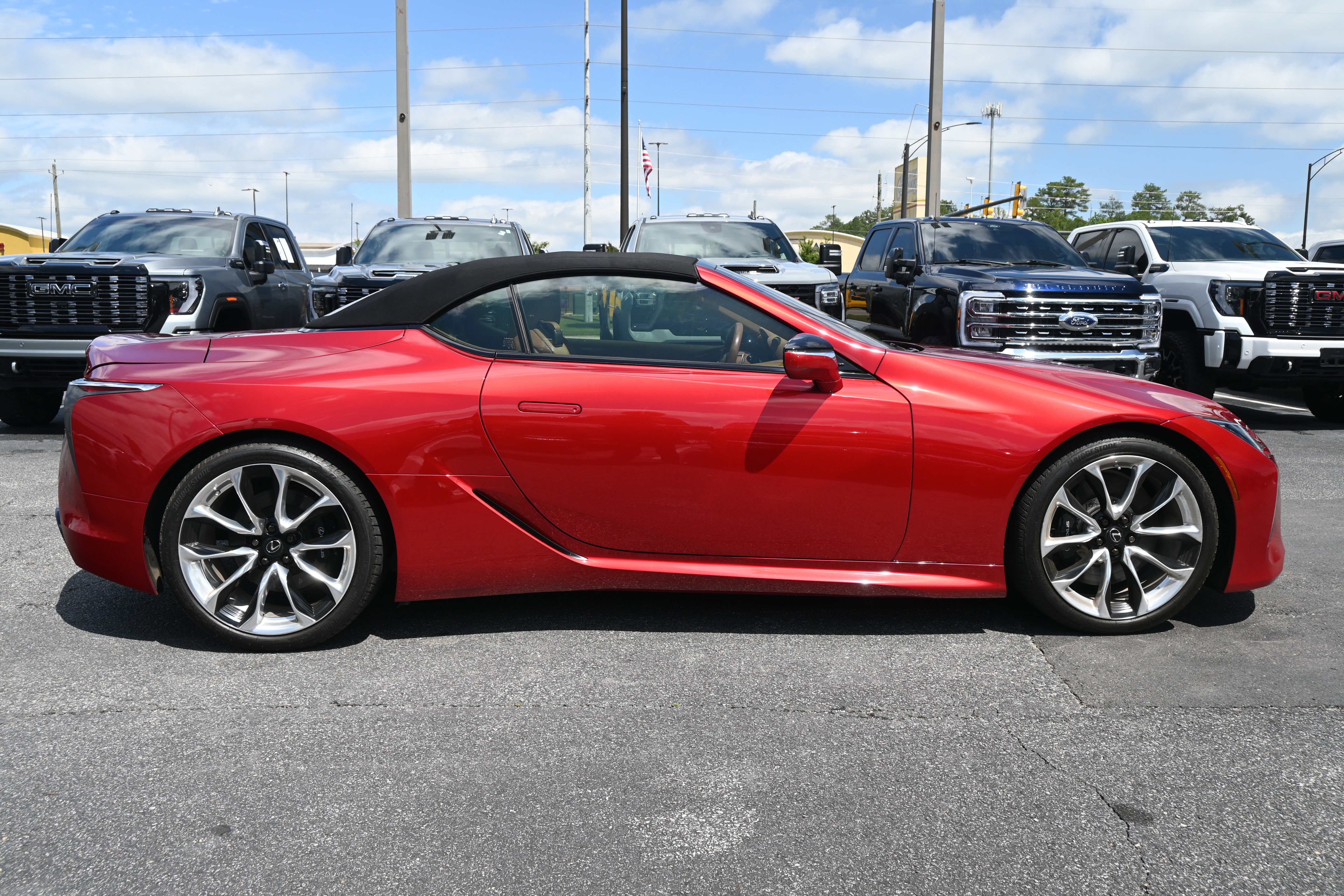 Used 2021 Lexus LC 500 Convertible w/ Touring Package RWD image 11