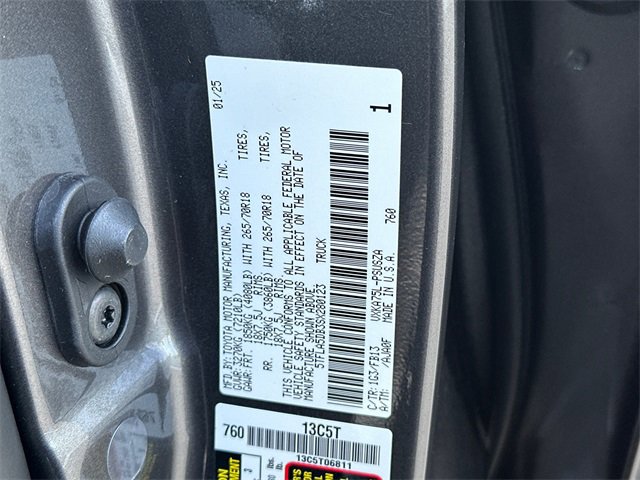 New 2025 Toyota Tundra SR5 image 27