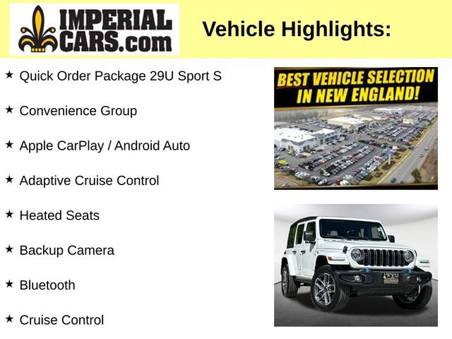 Used 2024 Jeep Wrangler Unlimited w/ Convenience Group AWD/4WD image 8