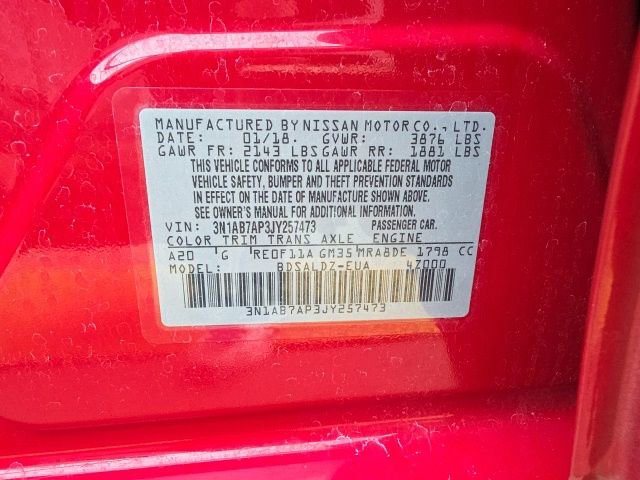 Used 2018 Nissan Sentra SV w/ Protection Package FWD image 28