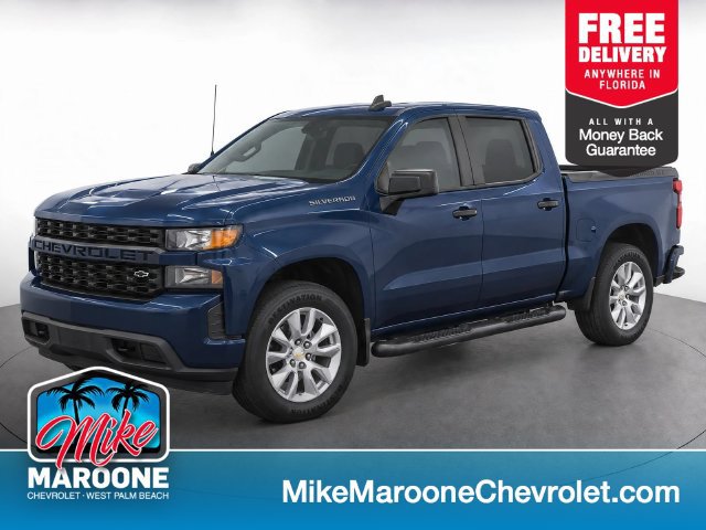Used 2021 Chevrolet Silverado 1500 Custom w/ LPO, Dark Essentials Package