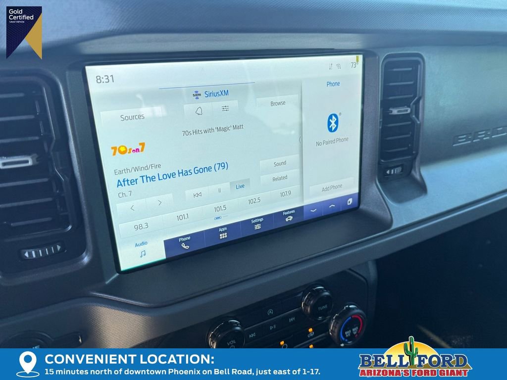 Certified 2024 Ford Bronco Big Bend AWD/4WD image 24