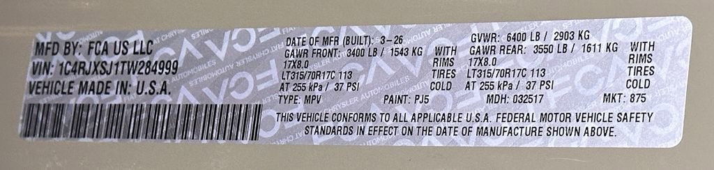 New 2026 Jeep Wrangler Unlimited Rubicon 392 AWD/4WD image 61