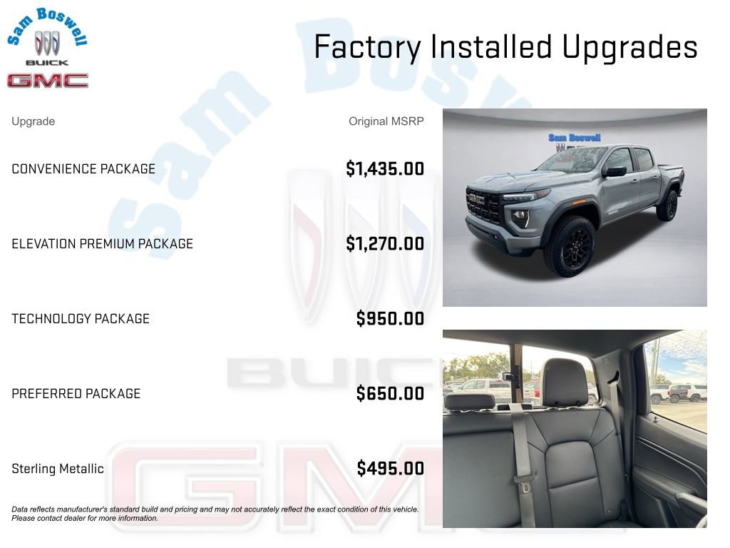 New 2026 GMC Canyon Elevation w/ Convenience Package image 3