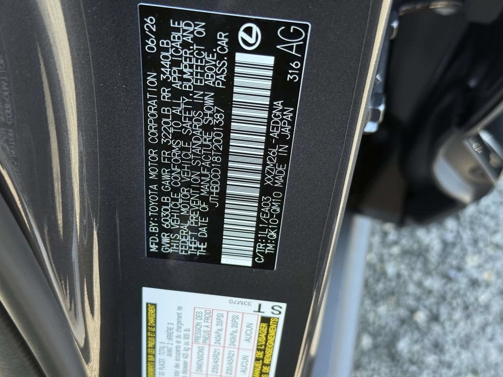 New 2026 Lexus ES 500e AWD/4WD image 20