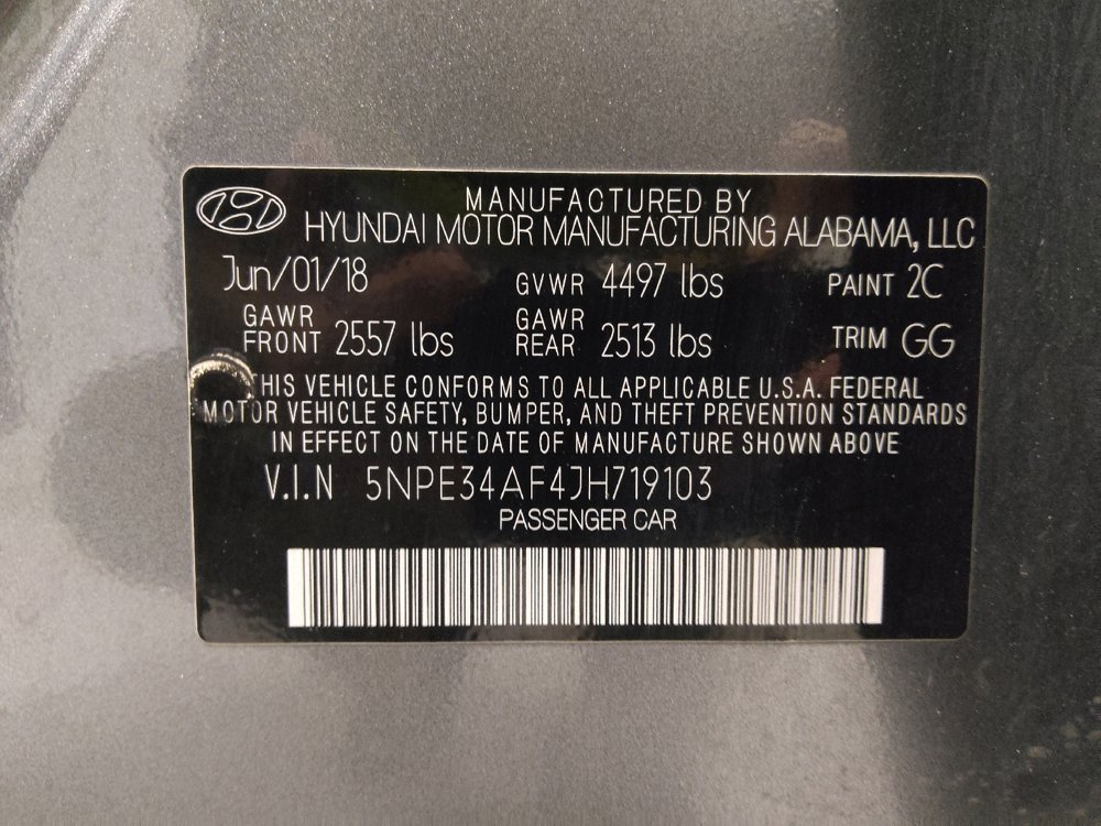 Used 2018 Hyundai Sonata Limited w/ Ultimate Package 07 FWD image 33