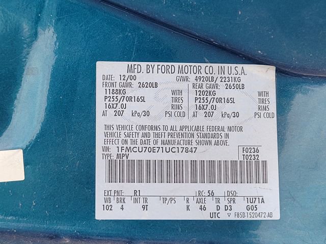 Used 2001 Ford Explorer Sport AWD/4WD image 17