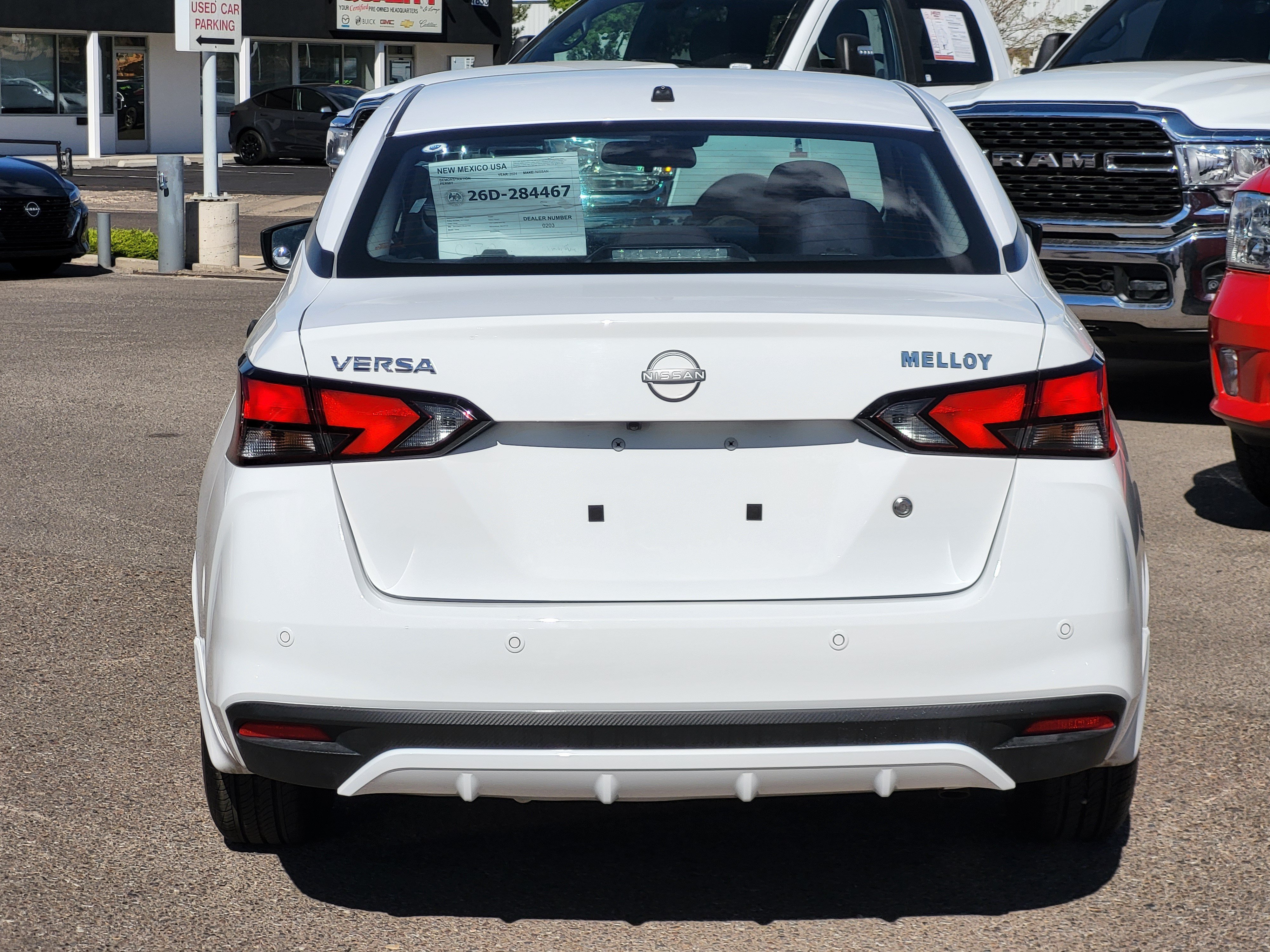 Used 2024 Nissan Versa S w/ Trunk Package FWD image 9
