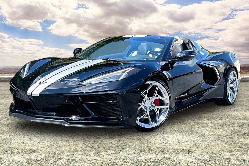 Used 2023 Chevrolet Corvette Stingray Preferred Conv w/ Stealth Interior Trim Package RWD image 3
