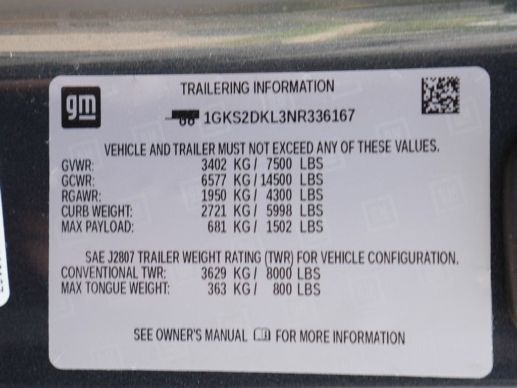 Used 2022 GMC Yukon Denali w/ Max Trailering Package AWD/4WD image 79