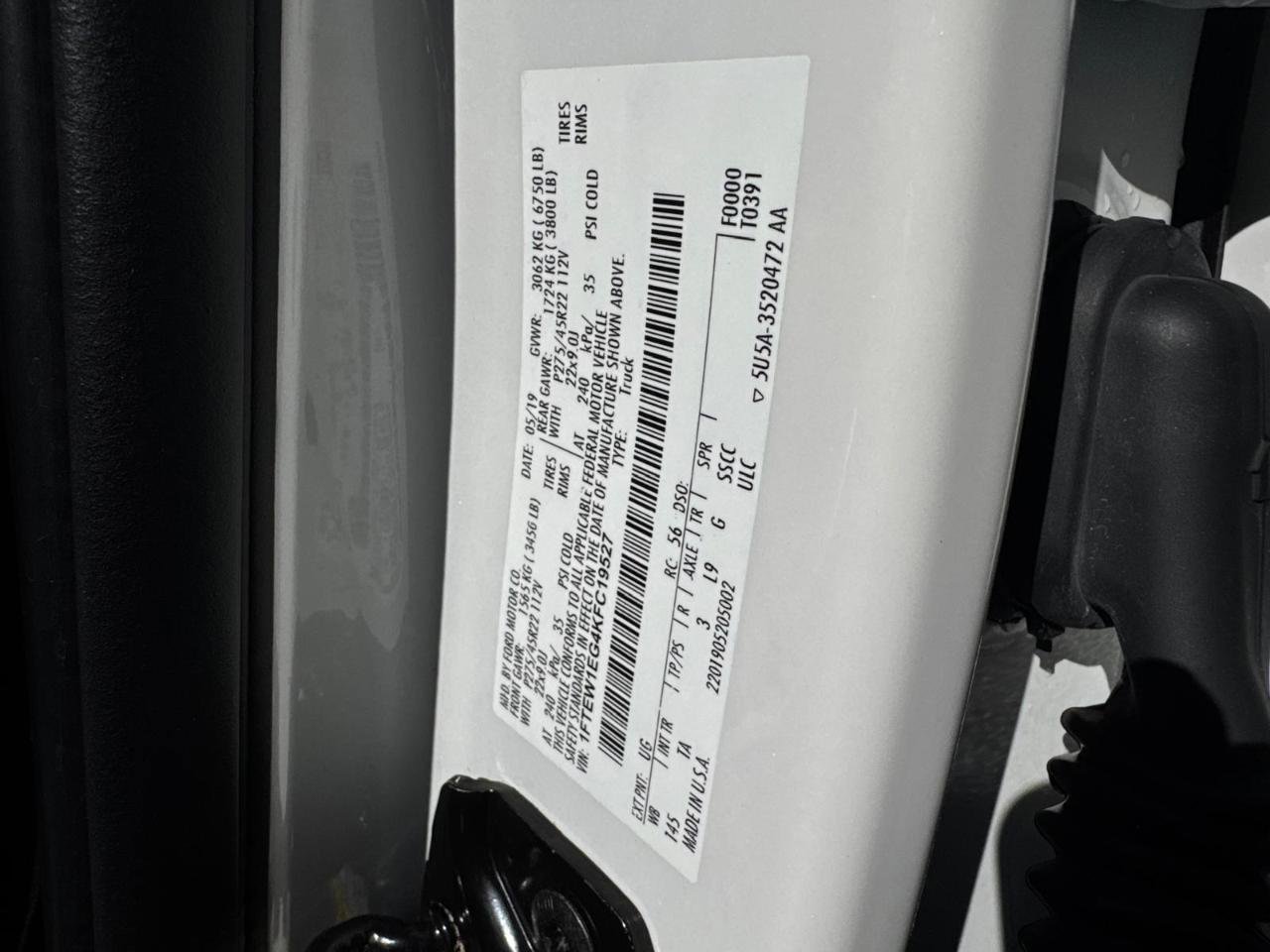 Used 2019 Ford F150 Limited w/ Trailer Tow Package image 19