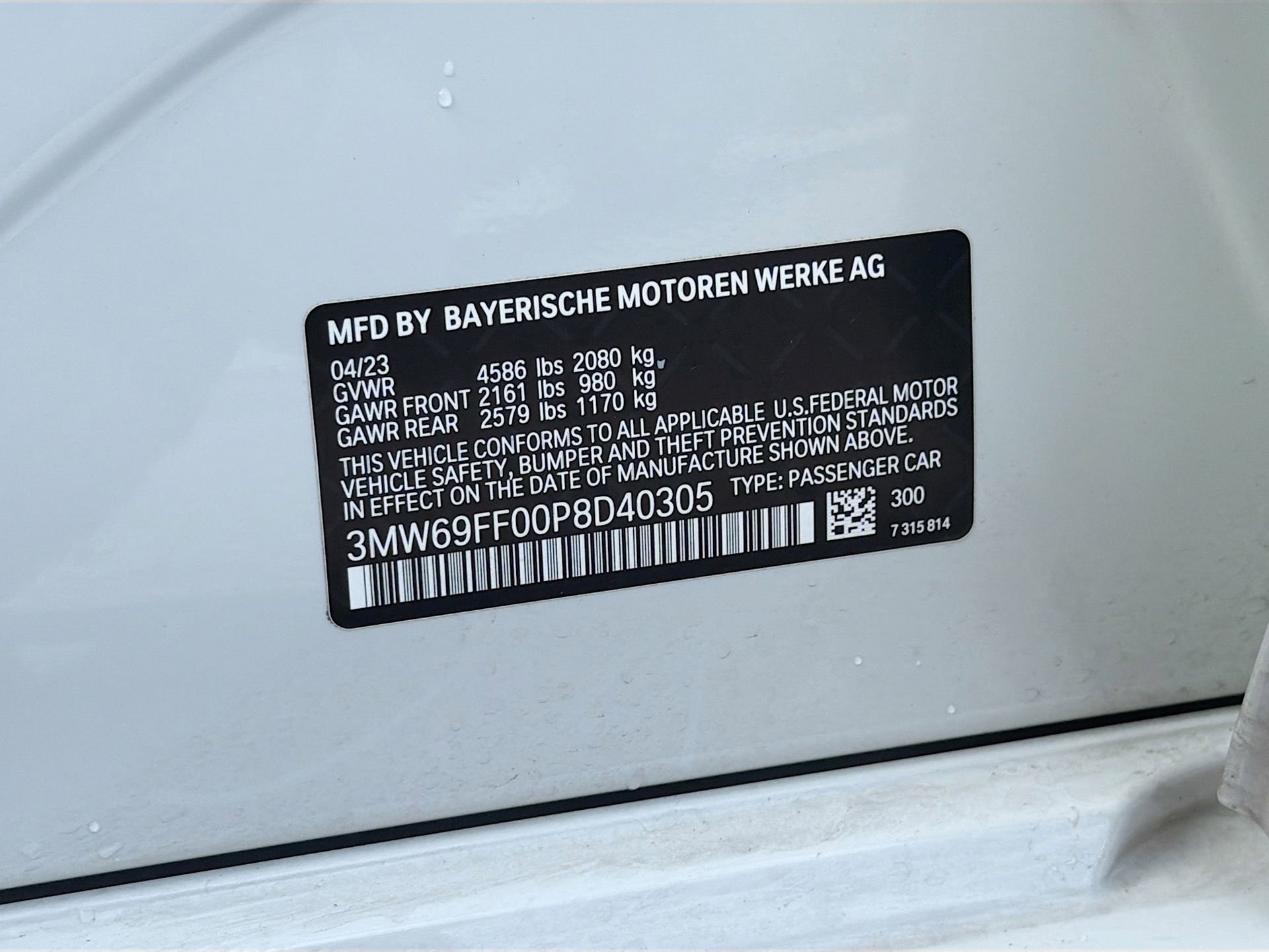 Used 2023 BMW 330i Sedan w/ Driving Assistance Package image 46