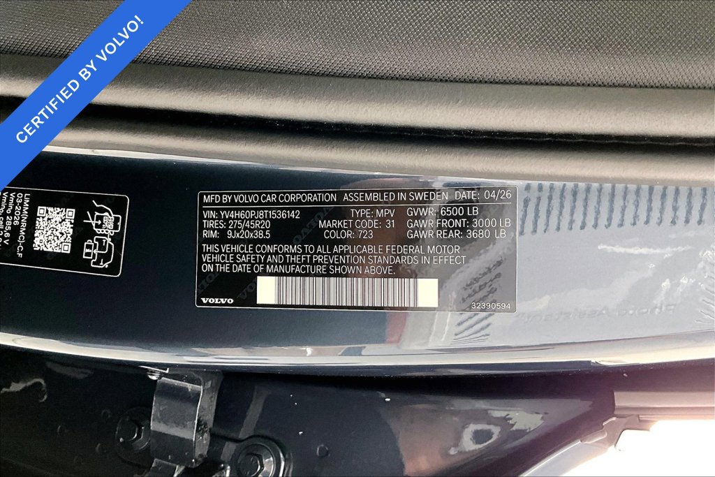 Used 2026 Volvo XC90 T8 Core AWD/4WD image 44