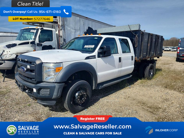 Used 2016 Ford F450 XL w/ Snow Plow Prep Package RWD video 1