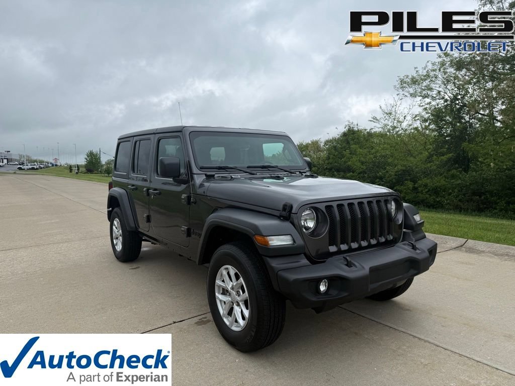 Used 2023 Jeep Wrangler Unlimited Sport AWD/4WD video 1