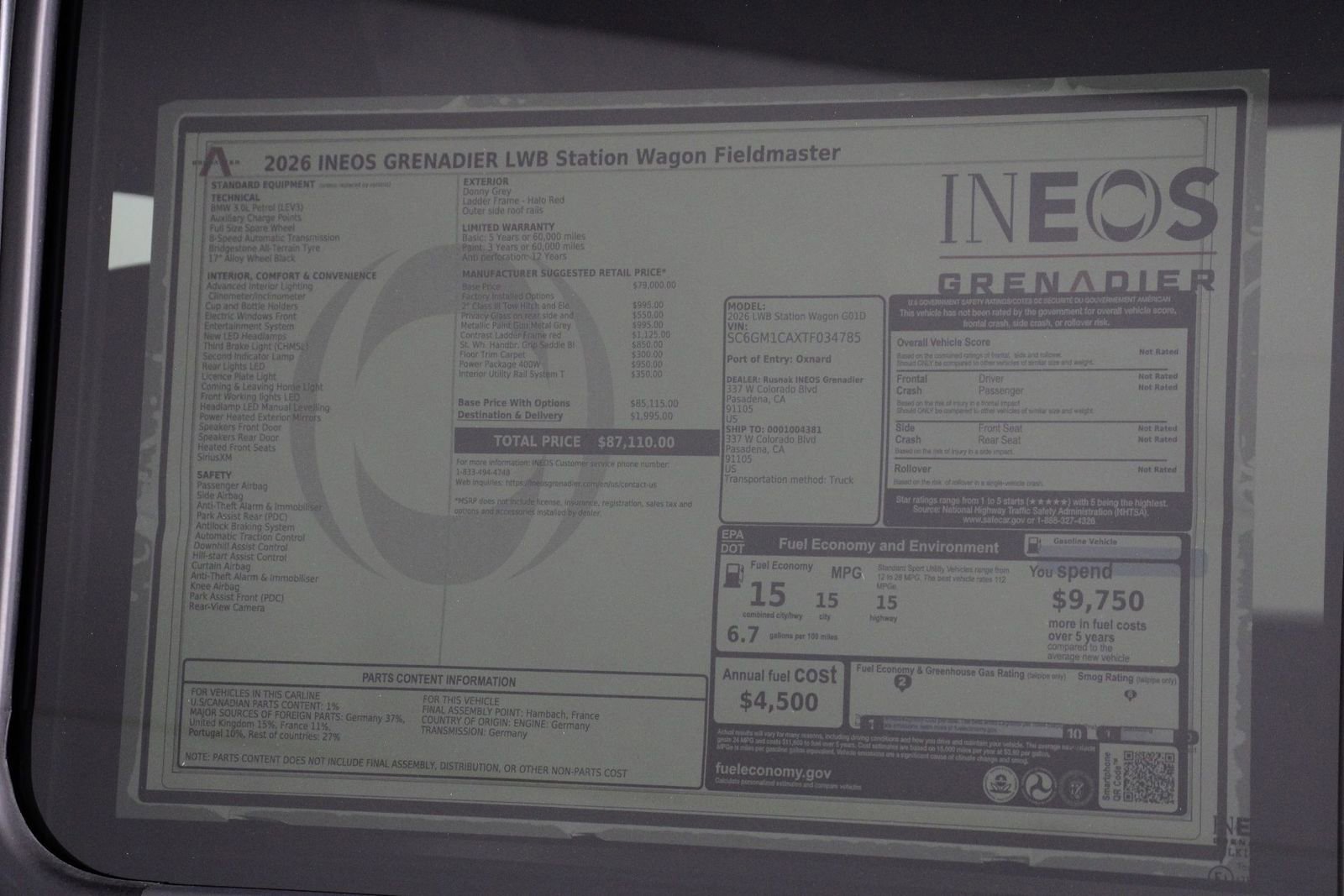 New 2026 INEOS Grenadier AWD/4WD image 23