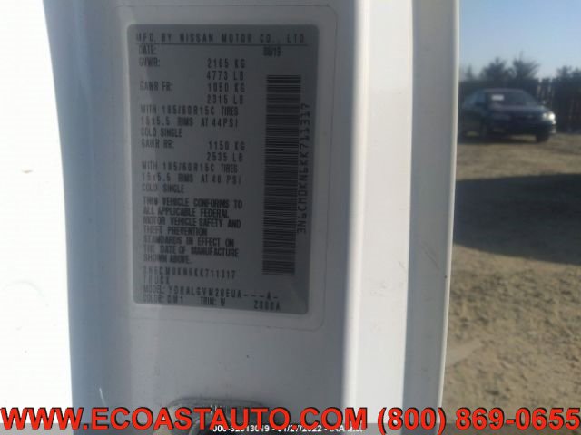 Used 2019 Nissan NV200 SV FWD image 10