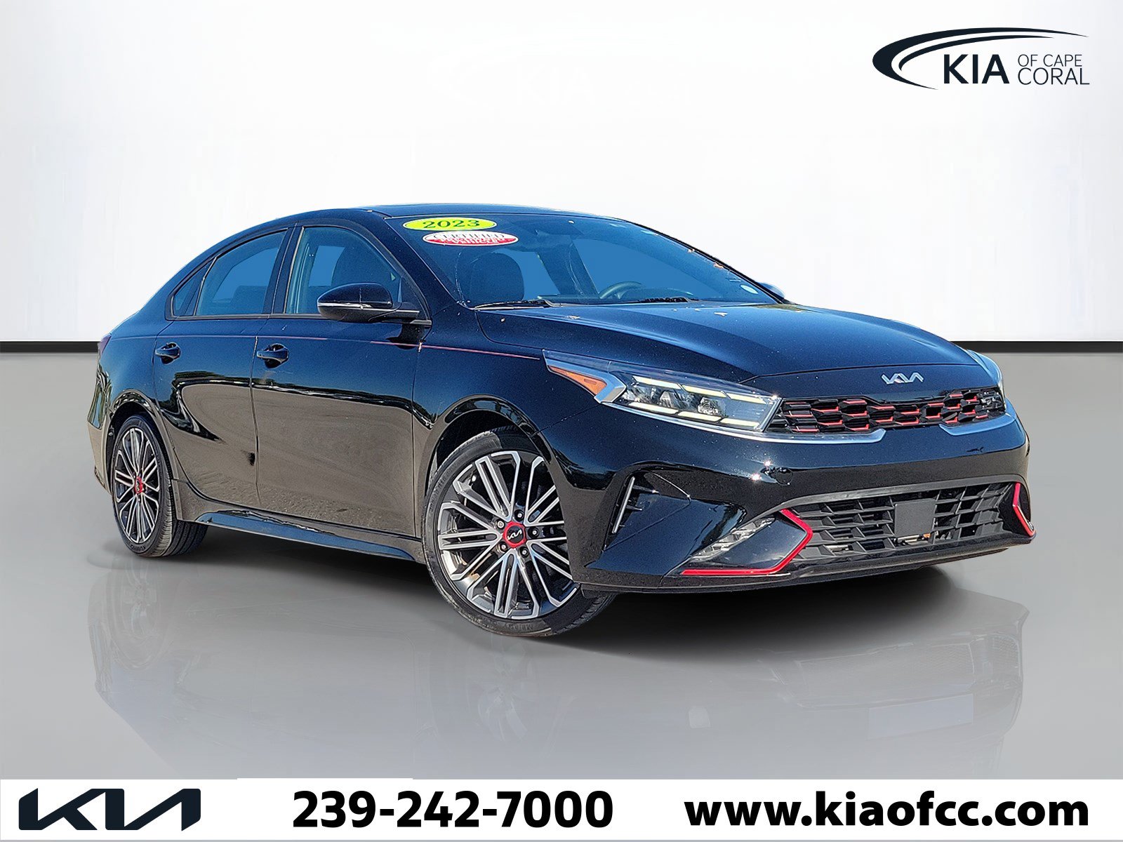 Certified 2023 Kia Forte GT w/ GT2 Package FWD image 1