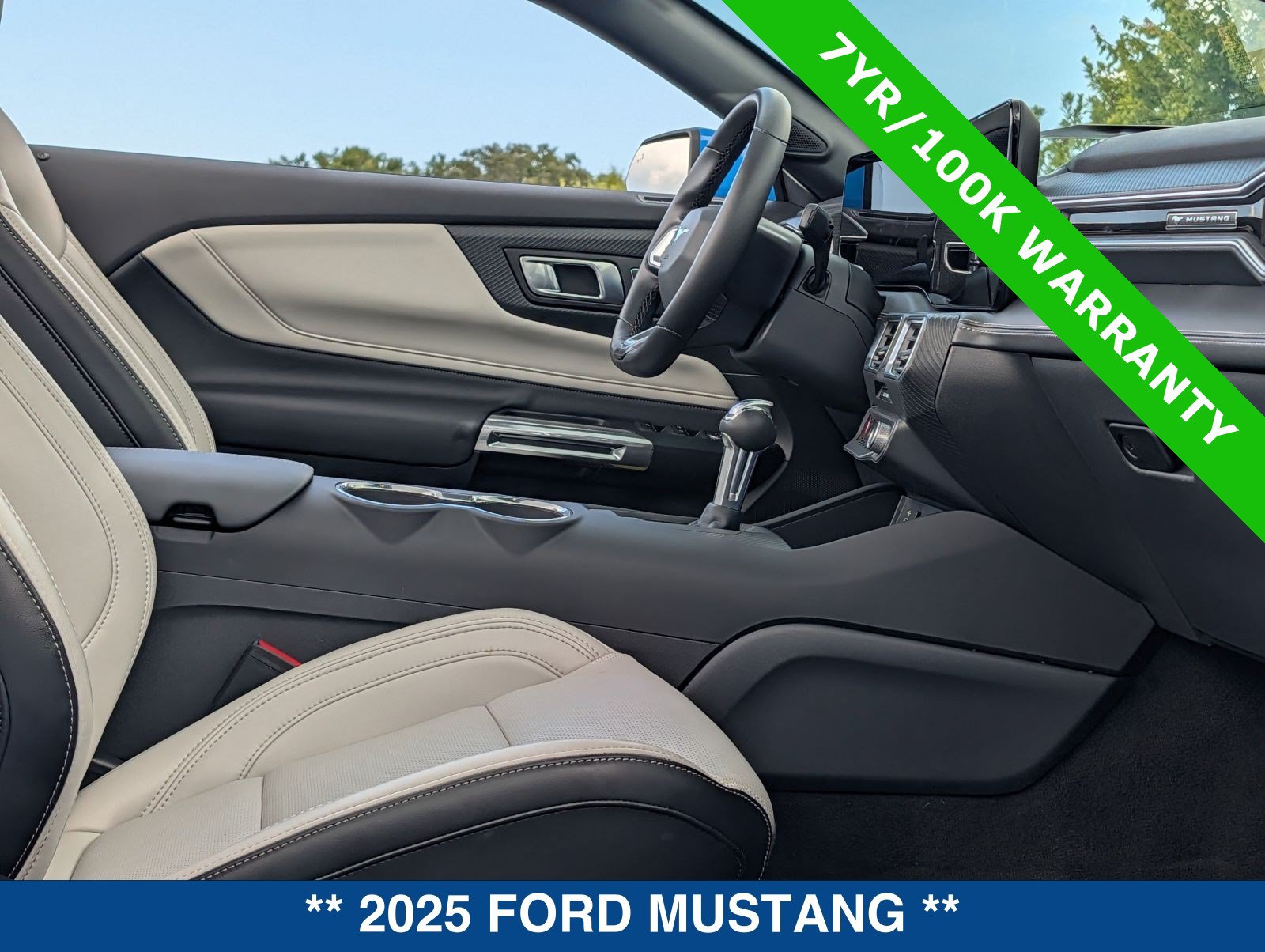 Used 2025 Ford Mustang Premium w/ Wheel & Stripe Package RWD image 14