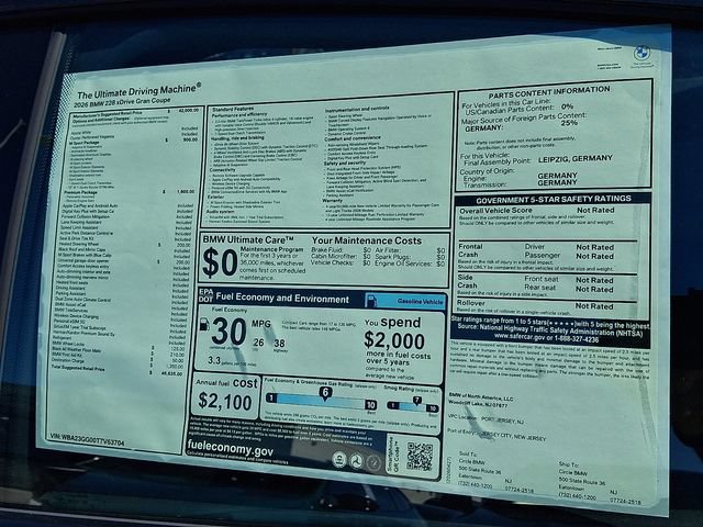 New 2026 BMW 228i xDrive w/ Premium Package AWD/4WD image 24