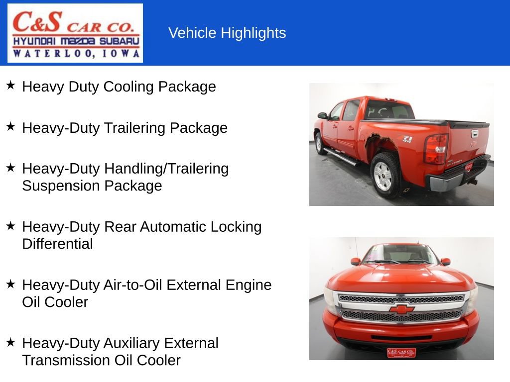 Used 2011 Chevrolet Silverado 1500 LTZ w/ Suspension Package, Off-Road AWD/4WD image 7