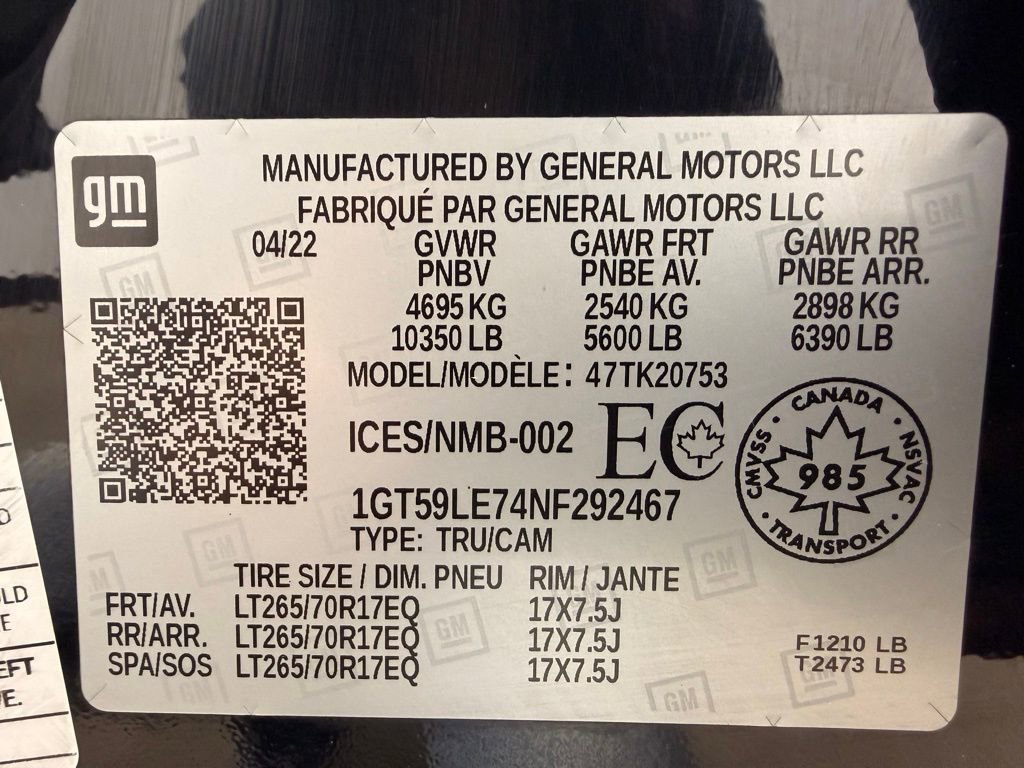 Used 2022 GMC Sierra 2500 Pro w/ Convenience Package AWD/4WD image 49