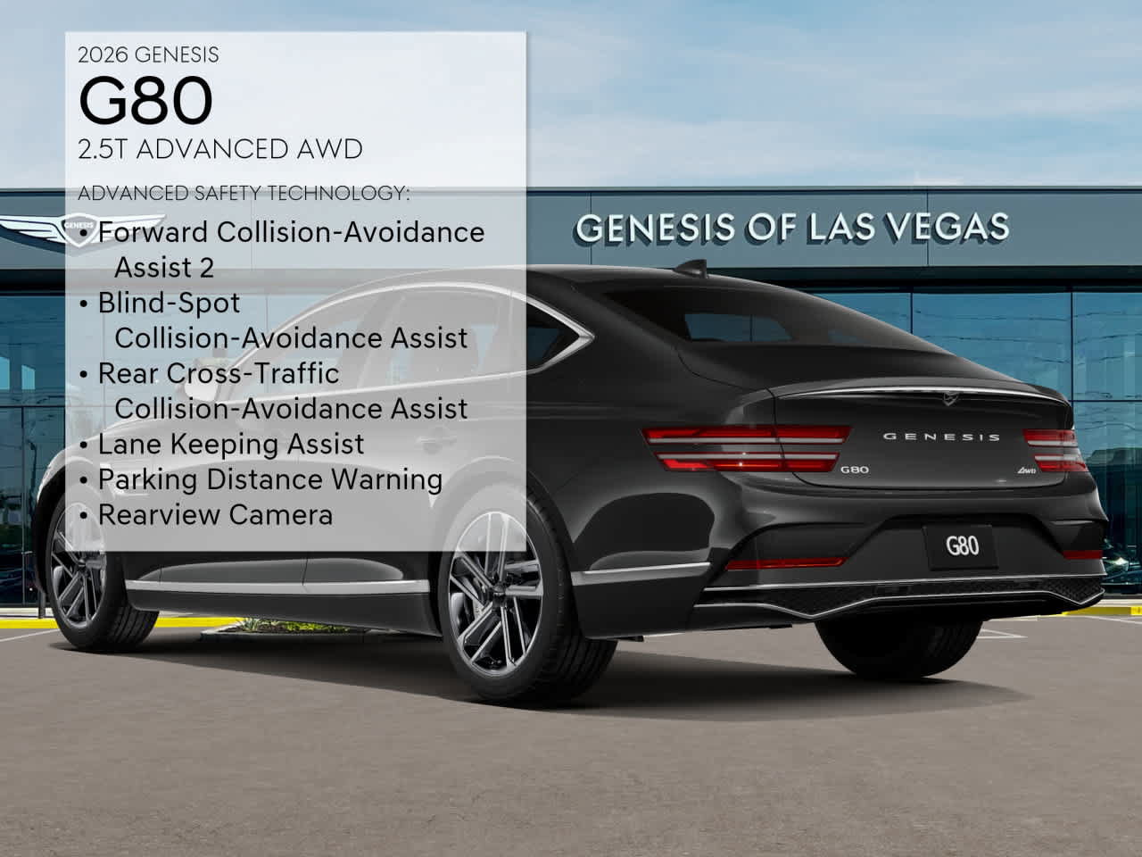 New 2026 Genesis G80 2.5T Advanced AWD/4WD image 7
