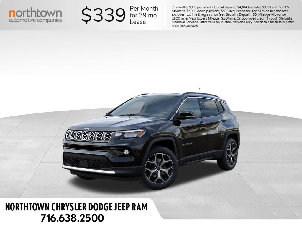 New 2026 Jeep Compass Limited