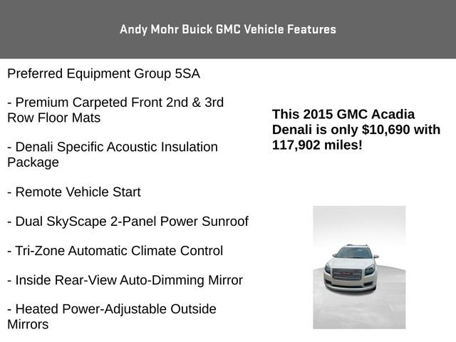 Used 2015 GMC Acadia Denali image 12
