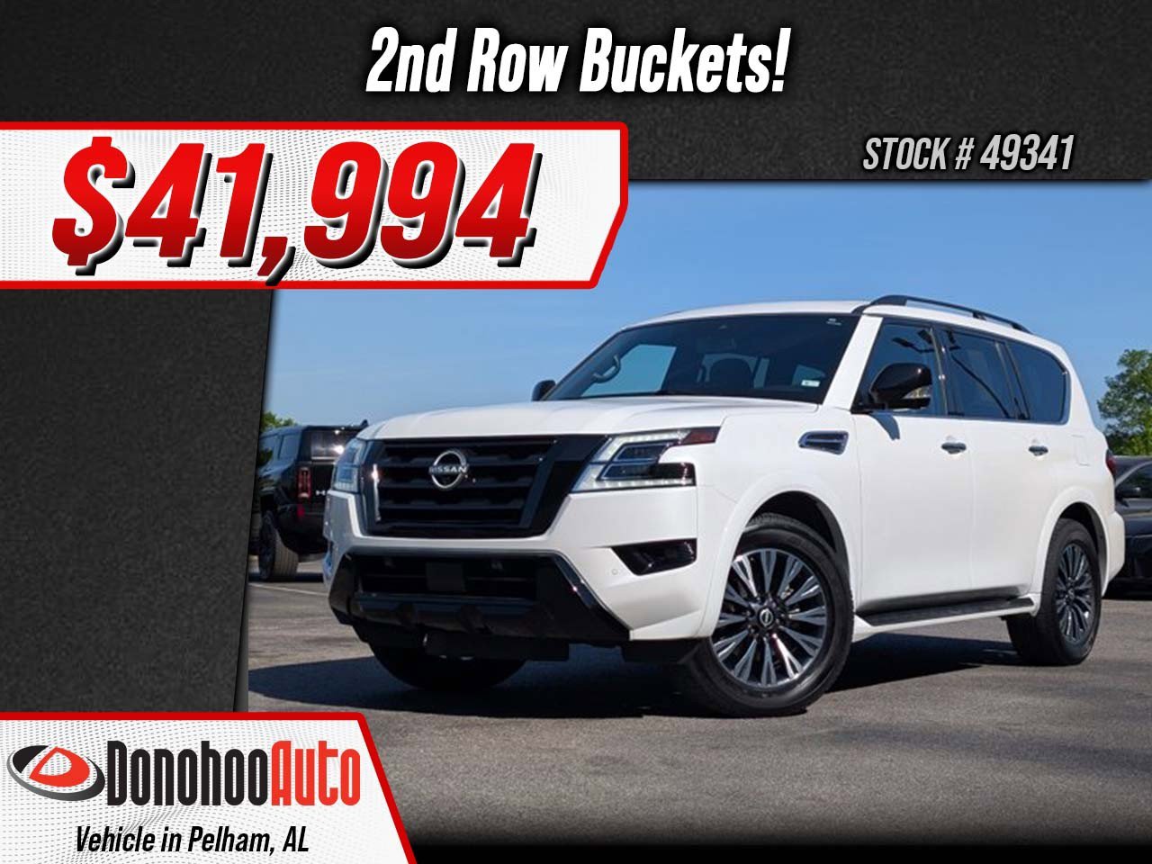 Used 2023 Nissan Armada SL w/ Midnight Edition Package image 1