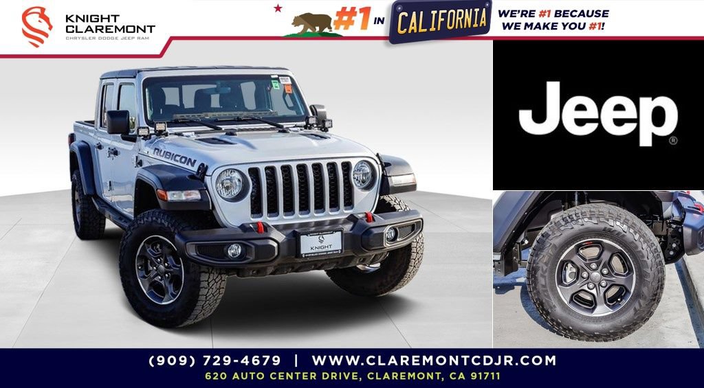 Used 2023 Jeep Gladiator Rubicon w/ Trailer Tow Package AWD/4WD image 1