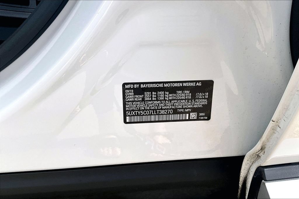 Used 2020 BMW X3 xDrive30i w/ Convenience Package AWD/4WD image 34