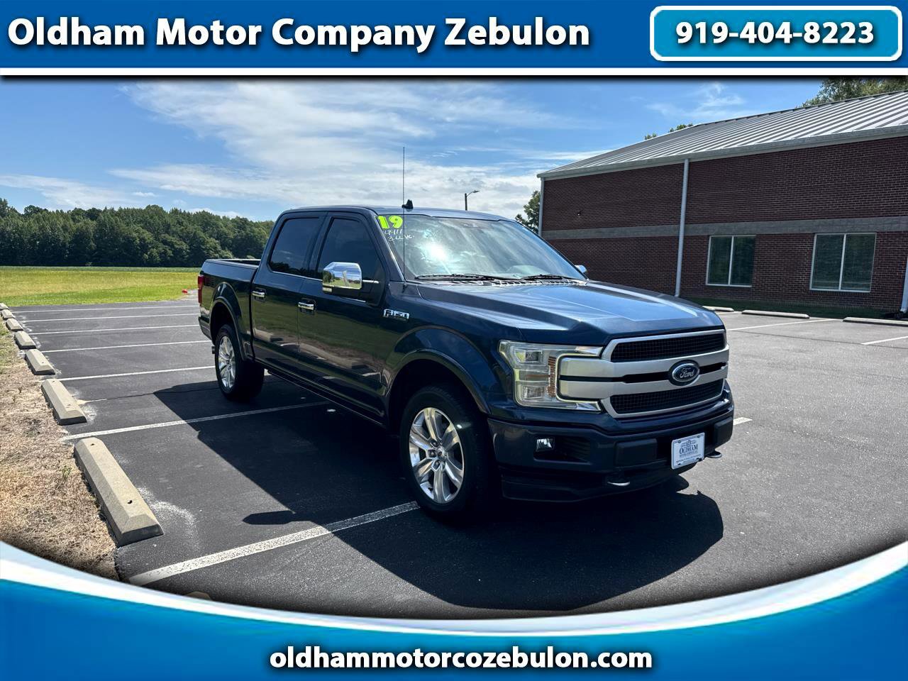 Used 2019 Ford F150 Platinum w/ Equipment Group 701A Luxury