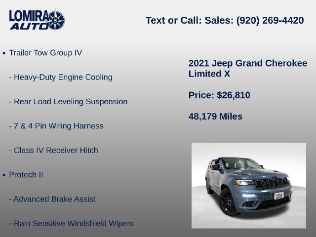 Used 2021 Jeep Grand Cherokee Limited X AWD/4WD image 27