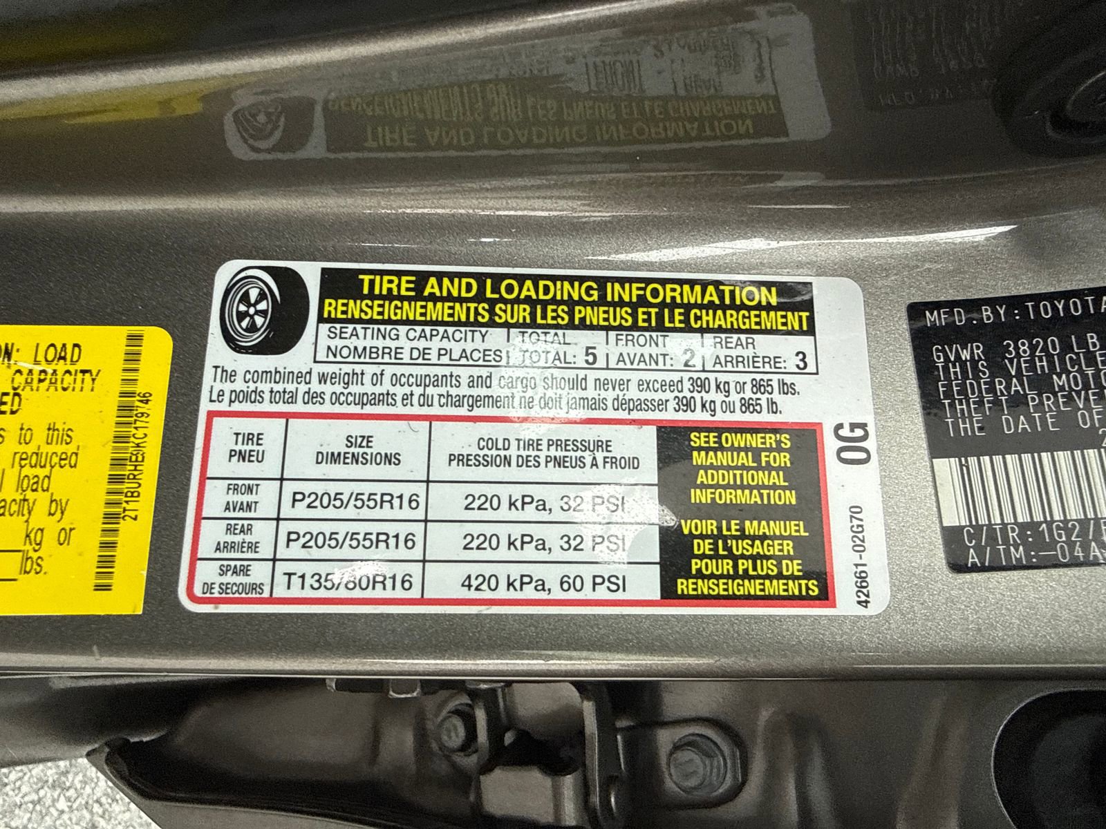 Used 2019 Toyota Corolla LE w/ Carpet Mat Package (TMS) FWD image 50