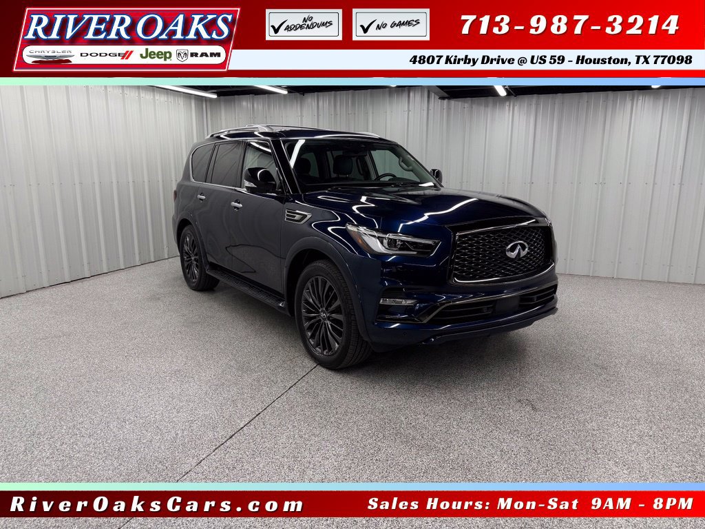 Used 2021 INFINITI QX80 Premium Select w/ Cargo Package RWD image 1