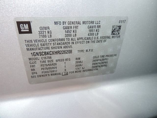 Used 2017 Chevrolet Tahoe LT w/ Texas Edition Package RWD image 21