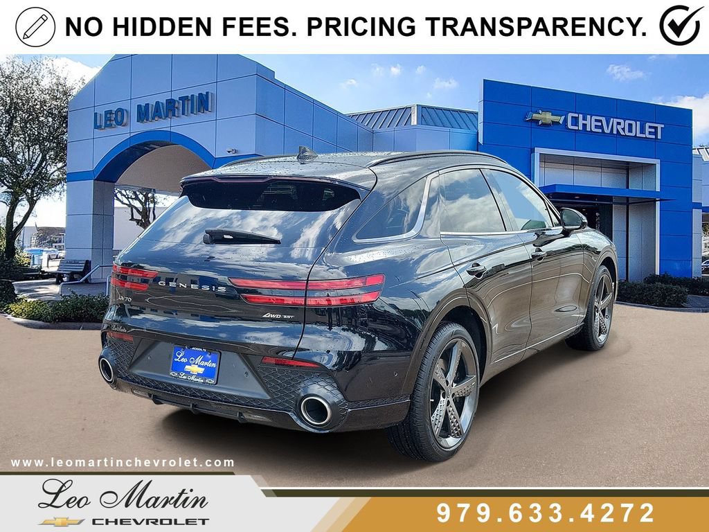 Used 2024 Genesis GV70 3.5T Sport w/ Sport Advanced Package AWD/4WD image 3