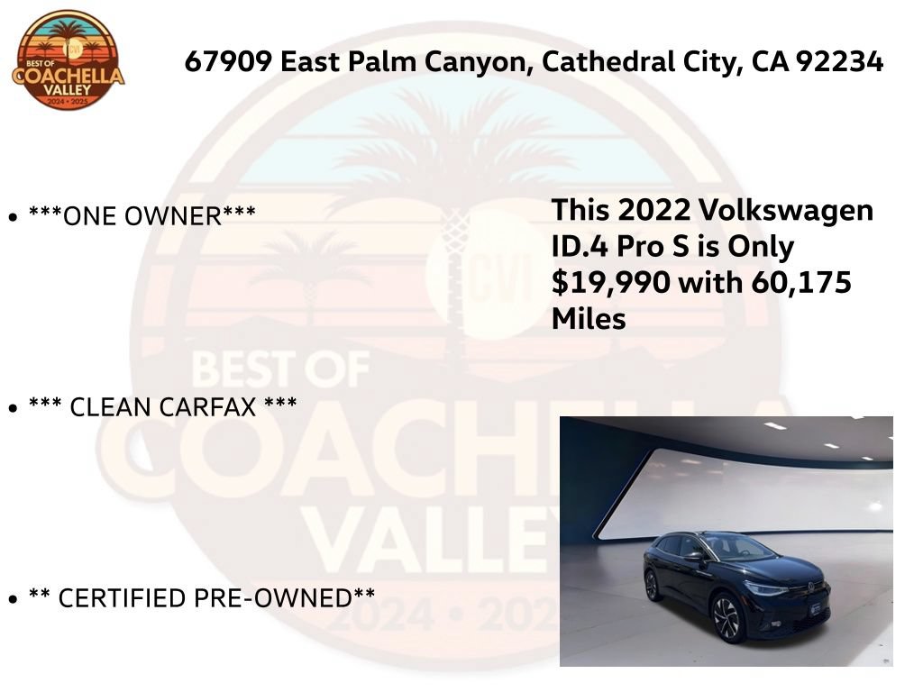 Certified 2022 Volkswagen ID.4 Pro S RWD image 5