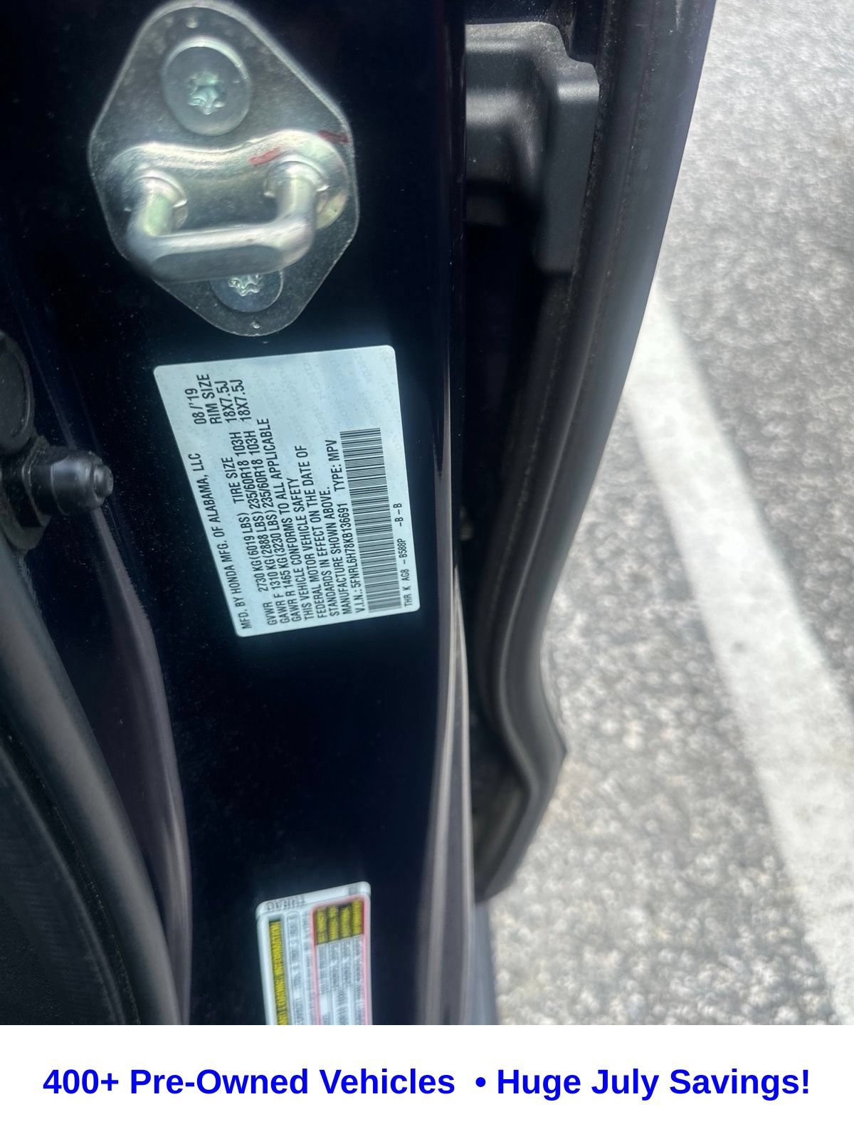 Used 2019 Honda Odyssey EX-L image 14