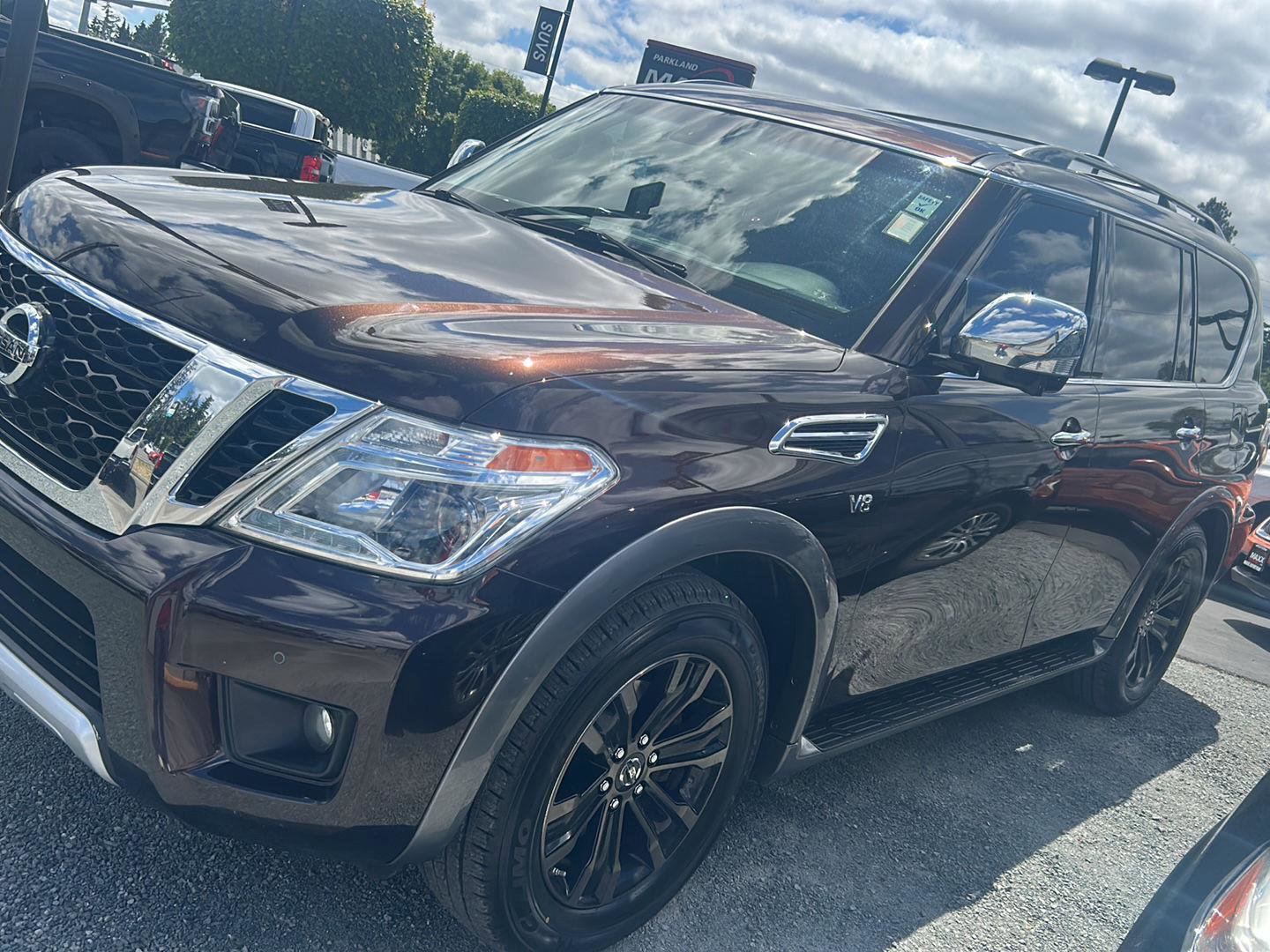 Used 2017 Nissan Armada Platinum w/ Captain Seat Package AWD/4WD image 3