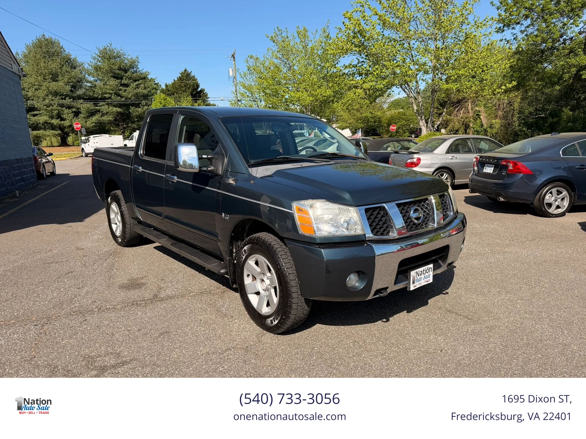 Used 2004 Nissan Titan LE w/ (Tow) Big Tow Pkg AWD/4WD image 8