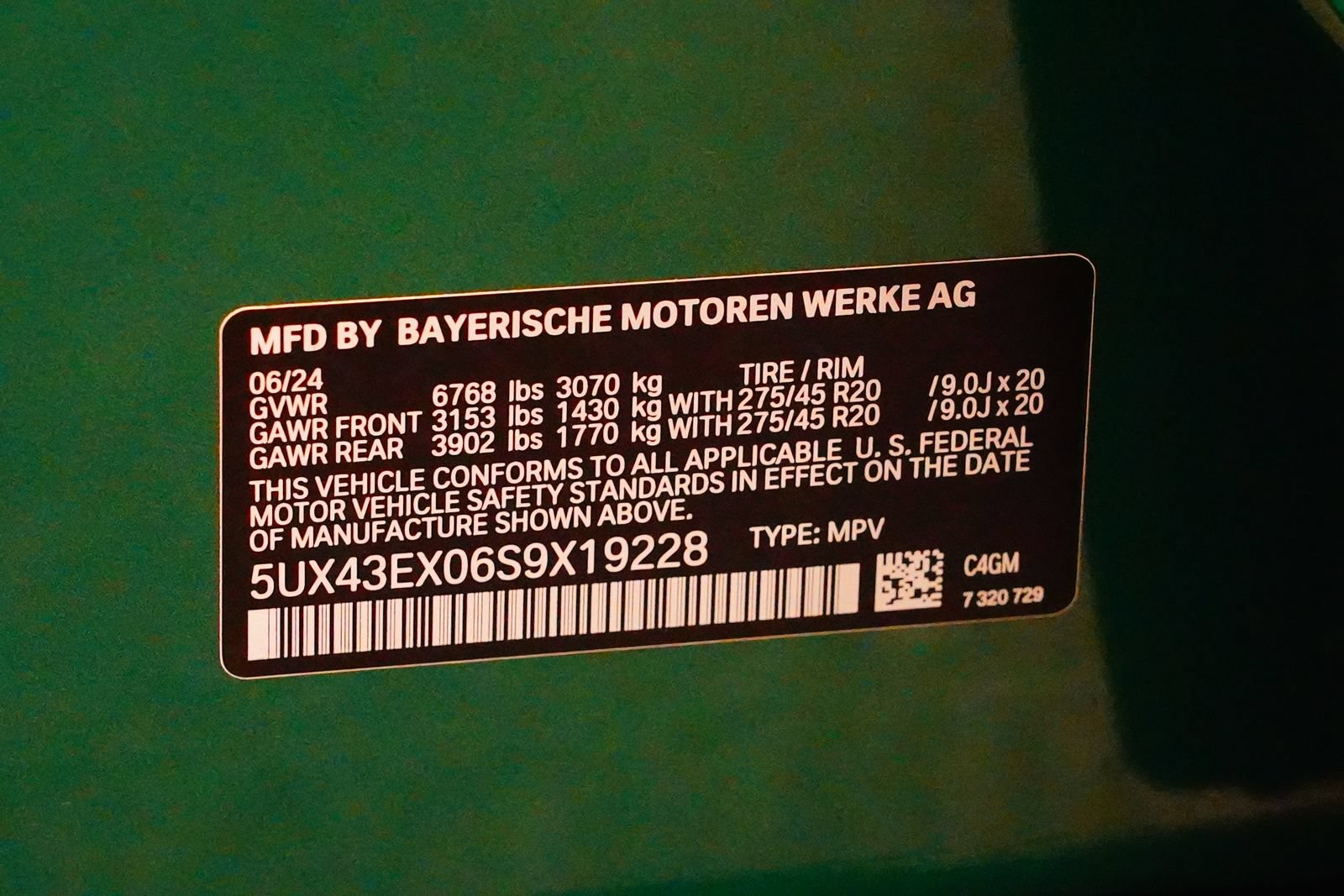 Used 2025 BMW X6 M60i w/ Parking Assistance Package AWD/4WD image 34
