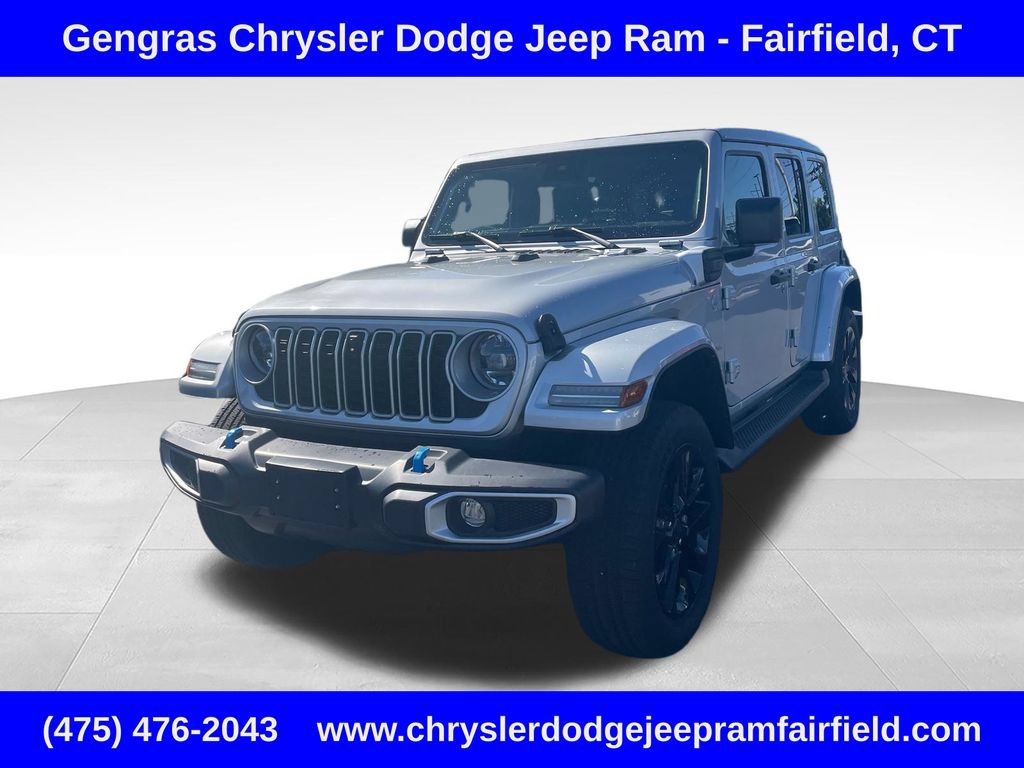 Certified 2024 Jeep Wrangler Unlimited Sahara w/ Technology Group AWD/4WD image 3