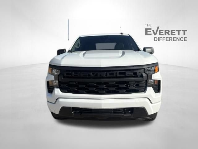 New 2026 Chevrolet Silverado 1500 Custom w/ Turbomax Blackout Package AWD/4WD image 2