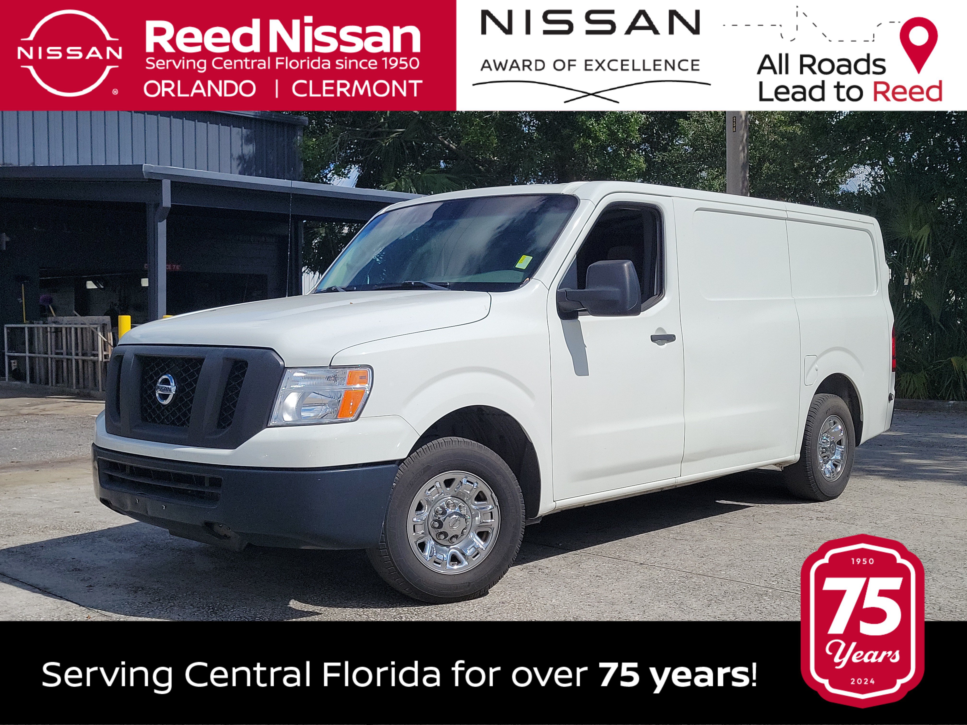 Used 2017 Nissan NV 1500 SV w/ Back Door Glass Package RWD image 1